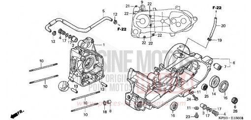 CARTER MOTEUR NSS2501 de 2001